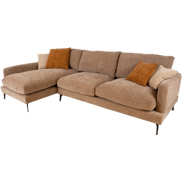 Corner sofa DAISY LC, beige
