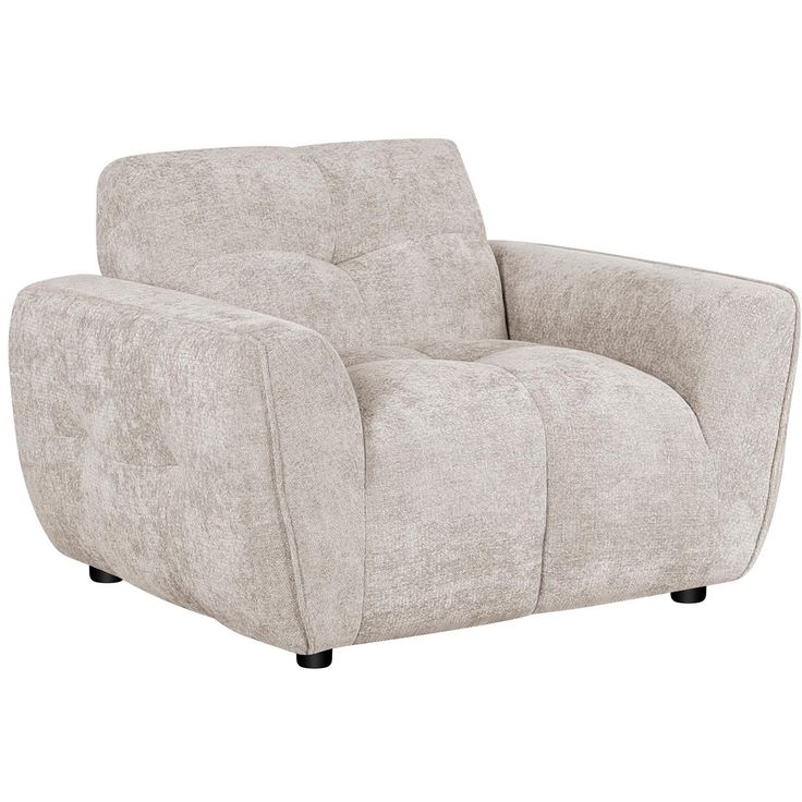Armchair DAMALI light brown