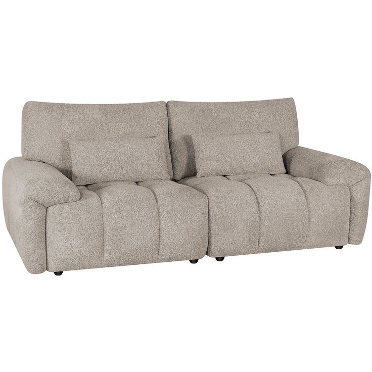 Sofa BARBARA 2,5-seater, light brown