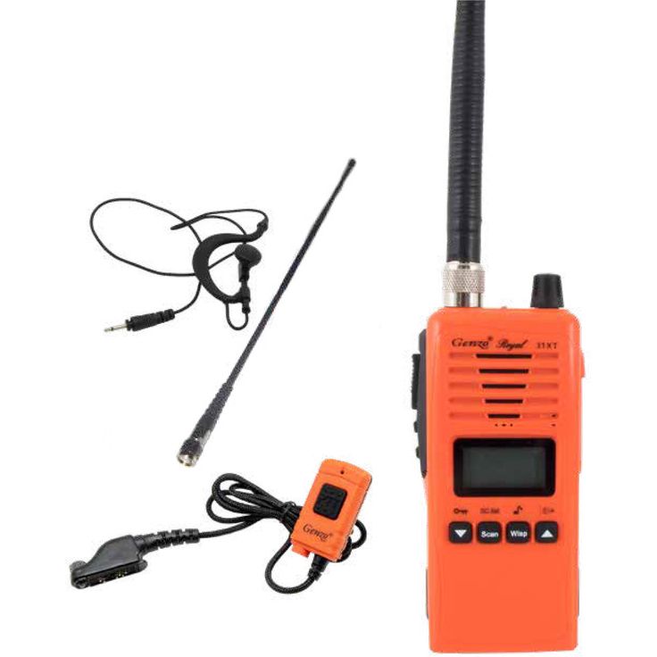 Metsästysradiopaketti Genzo Royal 31XT, aloituspaketti