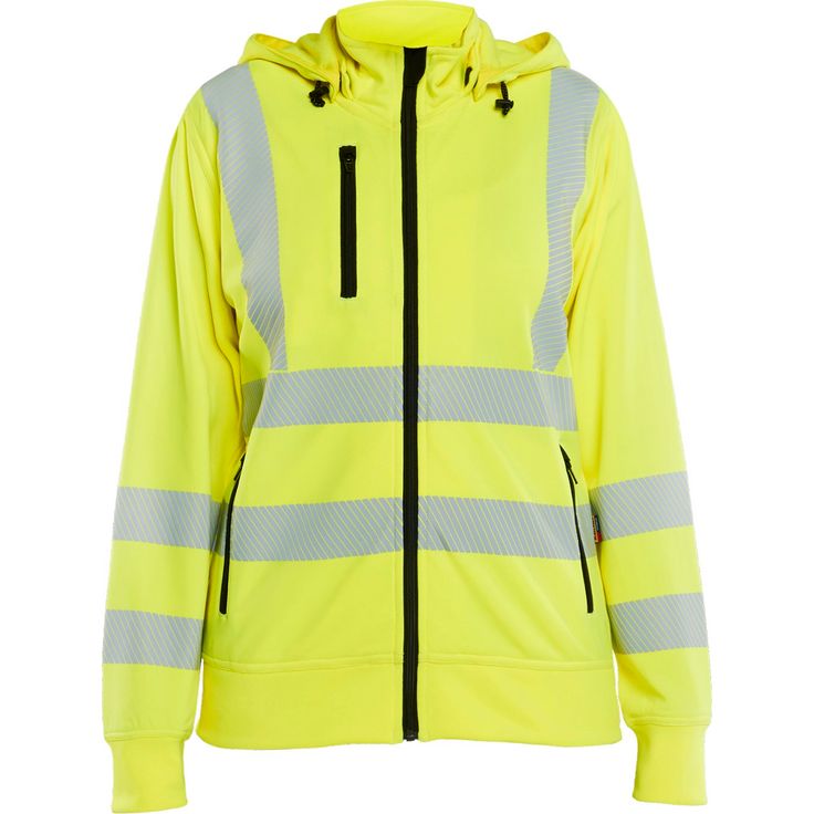 Naisten huppari Blåkläder 3574 Highvis irrotettavalla hupulla