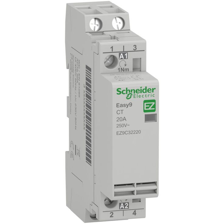 Kontaktori Schneider Electric Easy9 20 A 2NO 230 VAC