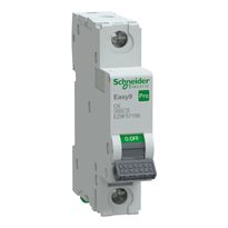 Johdonsuojakatkaisija Schneider Electric Easy9 MCB 1C6 6 kA