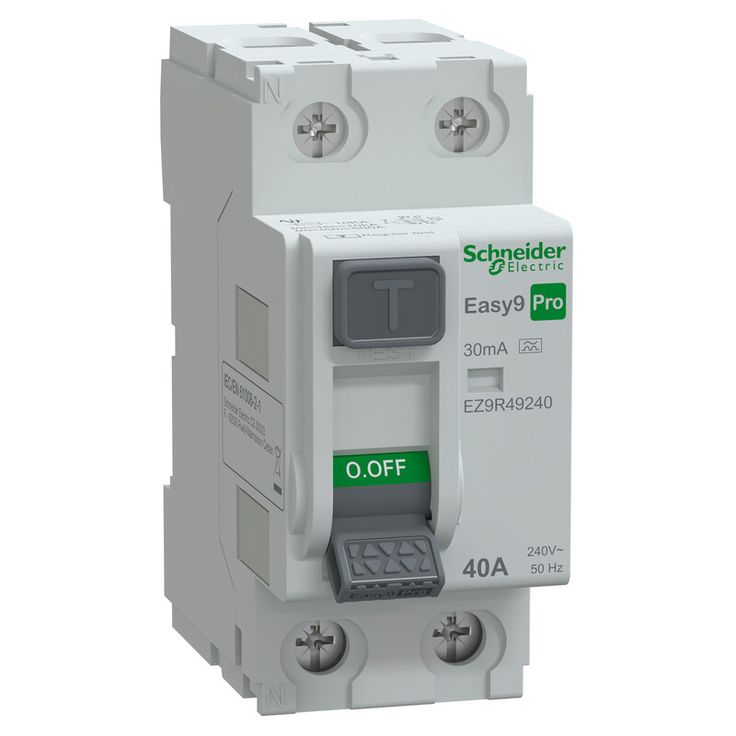 Vikavirtasuojakytkin Schneider Electric Easy9 RCCB 2P 40 A 30 mA A