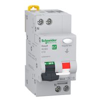 Vikavirtajohdonsuojakatkaisija Schneider Electric Easy9 RCBO 2C10 30 mA