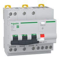 Vikavirtajohdonsuojakatkaisija Schneider Electric Easy9 RCBO 4C10 30 mA