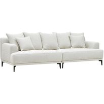 Sohva Home4You MAGNOLIA 4-istuttava, vaaleanbeige