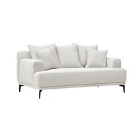 Sohva Home4You Magnolia 2-istuttava, vaaleanbeige