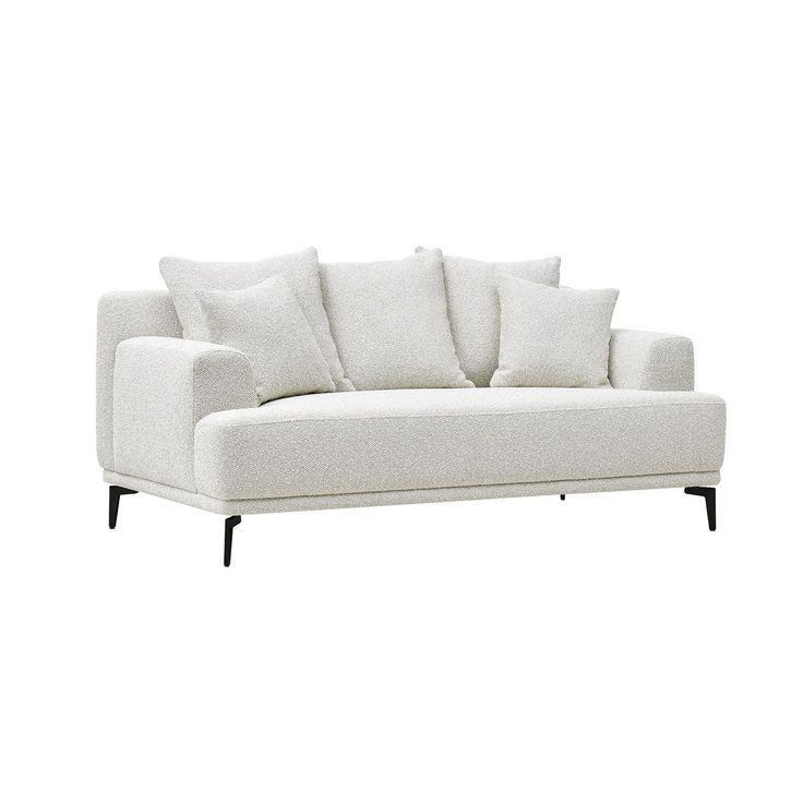 Sohva Home4You Magnolia 2-istuttava, vaaleanbeige