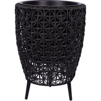 Istutuslaatikko Home4You WICKER 38x38xK54 cm, eri värejä