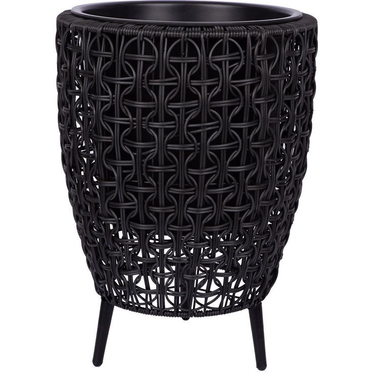 Istutuslaatikko WICKER 38x38xK54 cm, eri värejä
