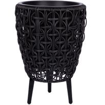 Istutuslaatikko Home4You WICKER 28x28xK42 cm, eri värejä