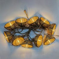 Valosarja Home4You CHARM 10 LED-polttimoa/4,5 m, lämmin valkoinen valo