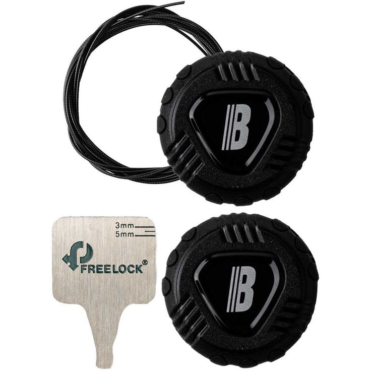 Freelock-korjaussarja, Blåkläder B105 Freelock-korjaussarja, puolikorkeille kengille sivukiinnityksellä, musta/grafiitinharmaa
