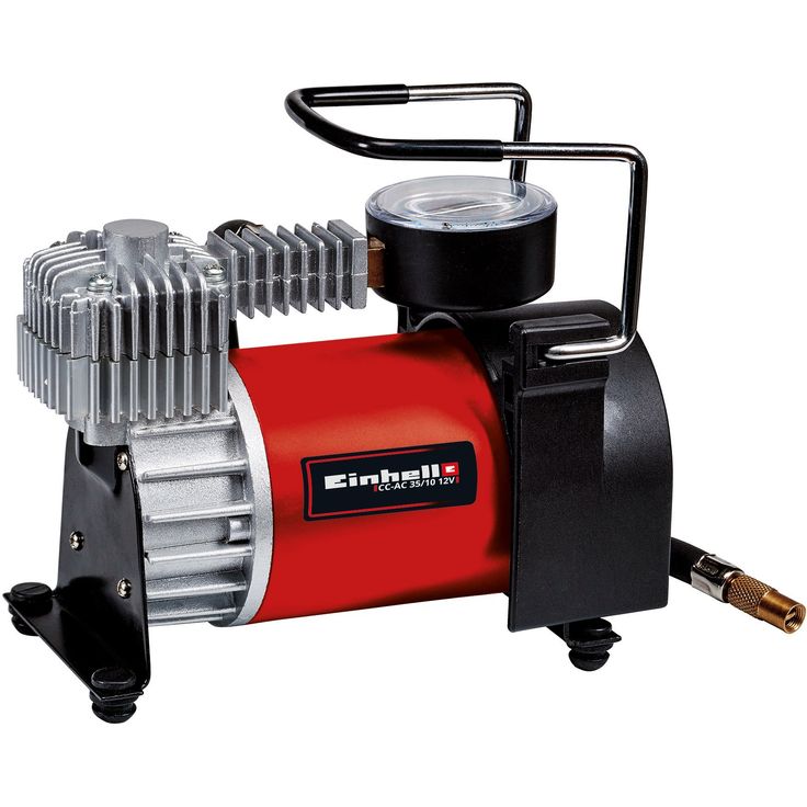 Autokompressori Einhell CC-AC 35/10, 12V, renkaiden täyttöön + adapterit