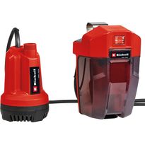 Akkupumppu Einhell Power X-Change GE-SP 18 Li-Solo, 5000l/h, 18V, sis. Akku- ja laturipaketin, Verkkokaupan poistotuote