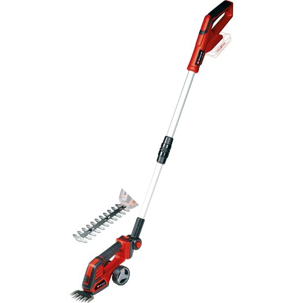 Akkuruohosakset/-pensasleikkuri Einhell Power X-Change GE-CG 18/100 Li T-Solo, 18V, ilman akkua