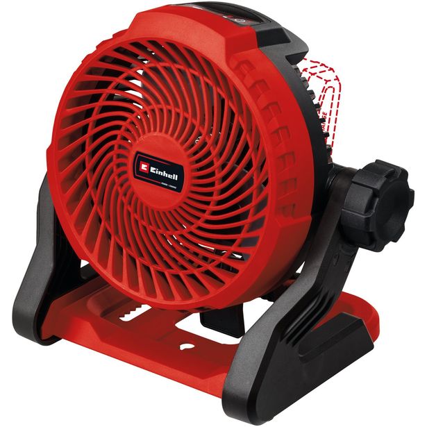 Akkutuuletin Einhell Power X-Change GE-CF 18/2200 Li-Solo, 18V, ilman akkua