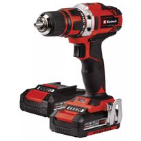 Akkuporakone Einhell TE-CD 18/40-1 Li, 2x2.0Ah akuilla
