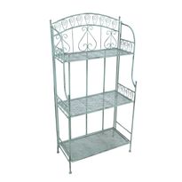 Hylly Home4you Mint, 62x32x117 cm, antiikinvihreä