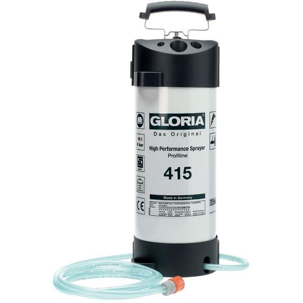 Vedensyöttölaite Gloria Typ 415, 10L, terässäiliöllä