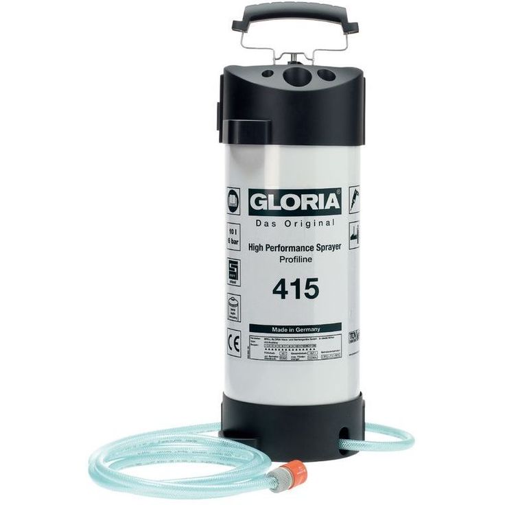 Vedensyöttölaite Gloria Typ 415, 10L, terässäiliöllä