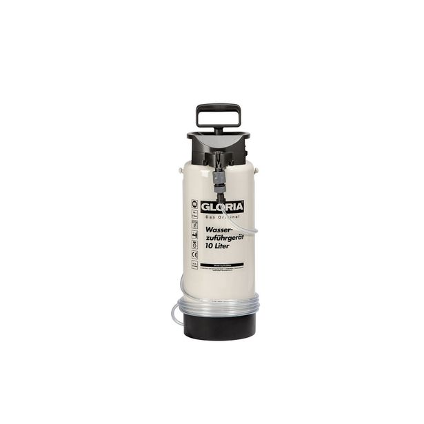 Vedensyöttölaite GloriaTyp 10, 10L, muovisäiliöllä