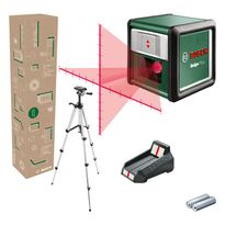Ristilinjalaser Bosch Quigo Plus Set, Verkkokaupan poistotuote