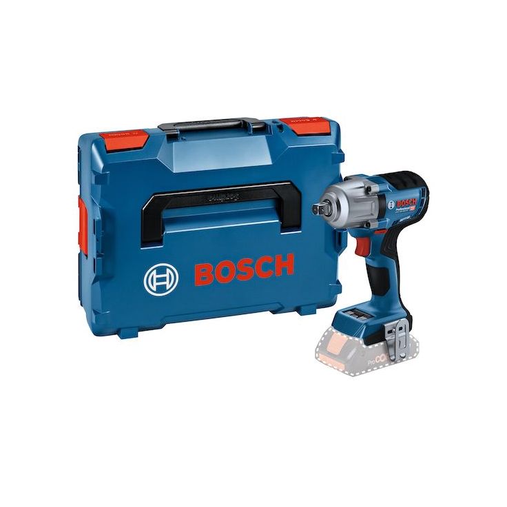 Akkuiskumutterinväännin Bosch GDS 18V-450 PC Solo, 18V, ilman akkua + L-Boxx