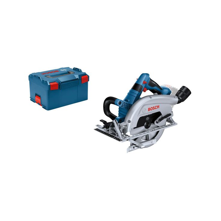 Akkukäsipyörösaha Bosch GKS 18V-70 L Solo, 18V, ilman akkua + L-Boxx