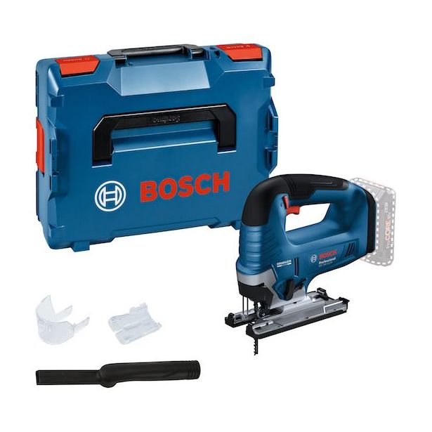 Akkupistosaha Bosch GST 18V-125 B Solo, 18V, ilman akkua + L-Boxx