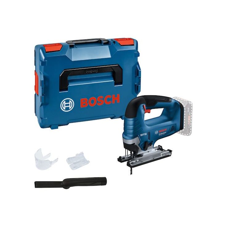 Akkupistosaha Bosch GST 18V-125 B Solo, 18V, ilman akkua + L-Boxx
