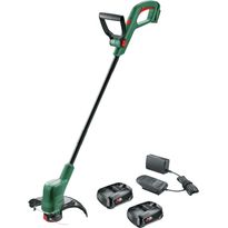 Akkutrimmeri Bosch EasyGrassCut 18-260, 18V, 2x2.0Ah akuilla