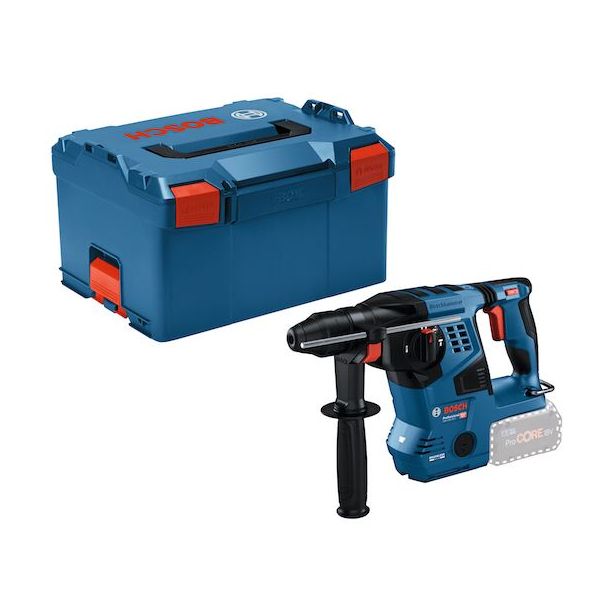 Akkuporavasara Bosch GBH 18V-28 C Solo, 18V, ilman akkua + L-Boxx