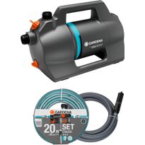 Puutarhapumppu Gardena 5000 Silent sis. imuletku 7m