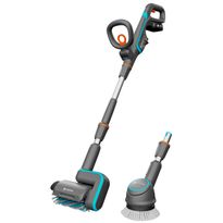 Terassipesuri Gardena AquaBrush Universal P4A, 18V, 2.5Ah akulla + yleisharja