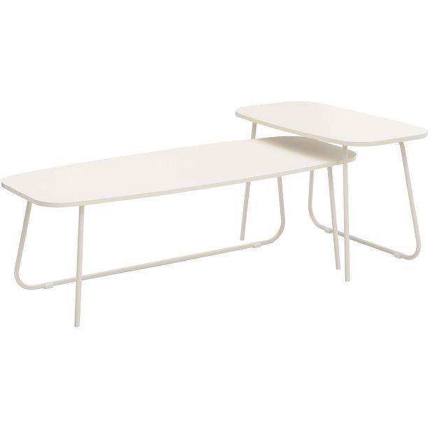 Sohvapöytä DUO 2 kpl 120x48xK40 cm, eri värejä