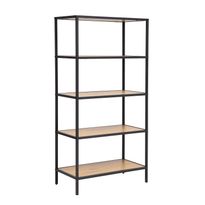 Hylly Home4You Hedvig 63x33x124cm, saarni/musta