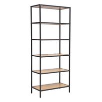 Hylly Home4You Hedvig 63x33x152cm, saarni/musta