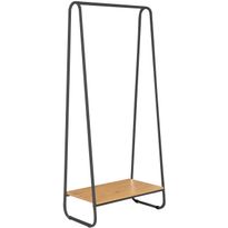 Vaateteline Home4You HEDVIG 60x40xK150 cm, saarni/musta, ruskea
