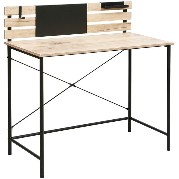 Desk HANNES 100x50xH100cm, rustic melamine