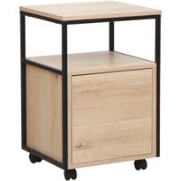 Apupöytä/yöpöytä Home4You LESTER 40x36xK60 cm, melamiini