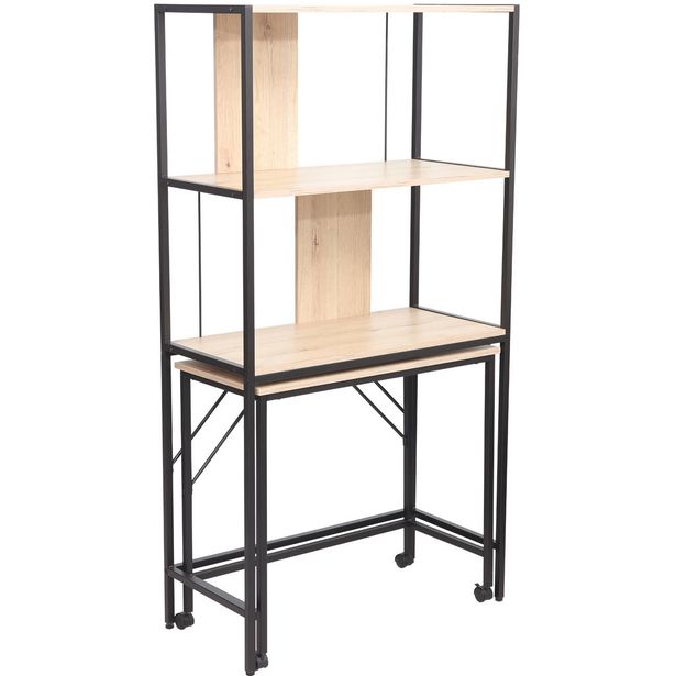 Desk / shelf LESTER 84x40xH160cm, melamine