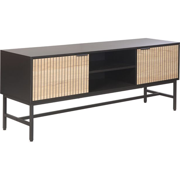 TV table HELVE 150x40xH60cm, melamine