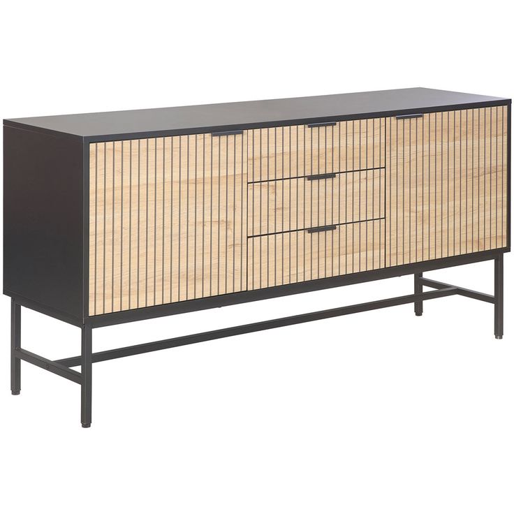 Side board HELVE 150x40xH75cm, melamine