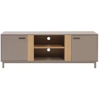 TV-taso Home4You CLEO 150x40xK53 cm, taupe, beige