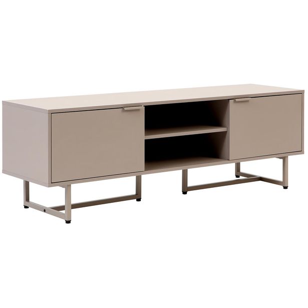 TV table CLARK 150x40xH50cm, taupe