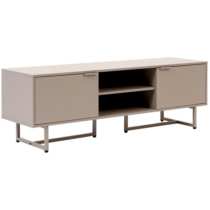 TV table CLARK 150x40xH50cm, taupe