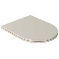 WC-istuinkansi Interia Infinity Slim Easy Take, soft-close, matta beige