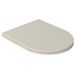 WC-istuinkansi Interia Infinity Slim Easy Take, soft-close, matta beige